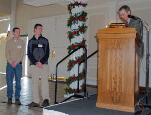 2007 CTPA Scholarship Winners Ryan Gilmore Roberts and Daniel Lee Watkins